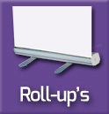 Roll-up systemen (POS) met banner - Bannersystemen