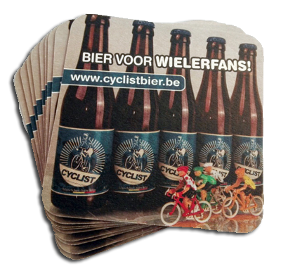 Bierviltjes met eigen ontwerp - Cyclist Wielerbier