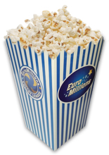Popcorndoosjes laten personaliseren met eigen bedrukking